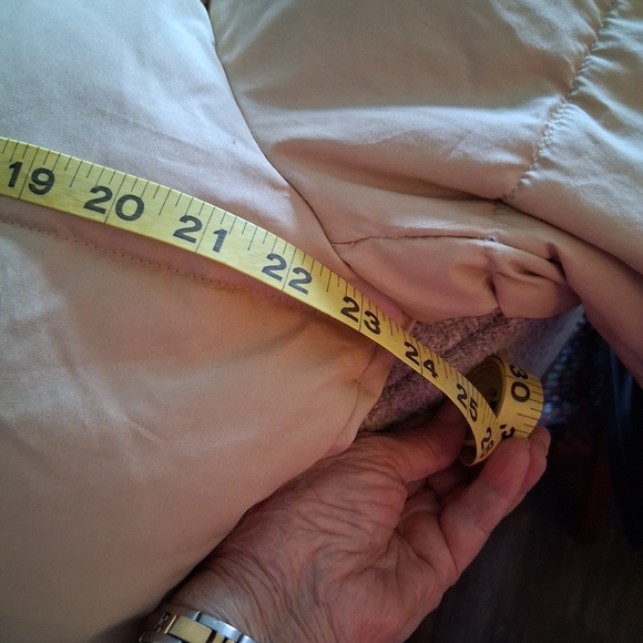 Calvin Klein Tan Hooded Puffer Jacket, Size Medium - Picture 10 of 12